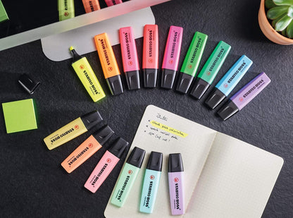 STABILO Highlighter BOSS ORIGINAL - Pack of 4 - Green