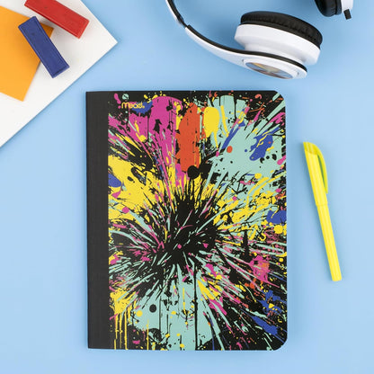 Mead Composition Notebook, 3 Pack, College Ruled Paper, 7-1/2" x 9-3/4", 100 Sheets per Comp Book, Black Marble (38111)