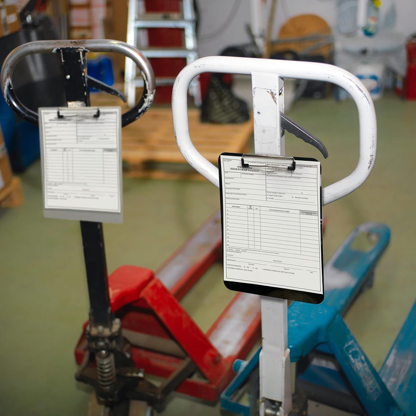 Officemate Aluminum Magnetic Clipboard with Low Profile Clip, Silver (83217)