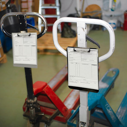Officemate Aluminum Magnetic Clipboard with Low Profile Clip, Silver (83217)
