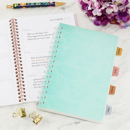 Avery Mini Ultra Tabs, 1" x 1.5", 2-Side Writable, Assorted Metallic Colors, 40 Repositionable Tabs (74785)