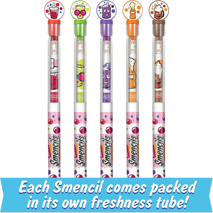 Spring Smencils - HB #2 Scented Pencils, 5 Count, Gifts for Kids, School Supplies, Classroom Rewards, Easter basket stuffers