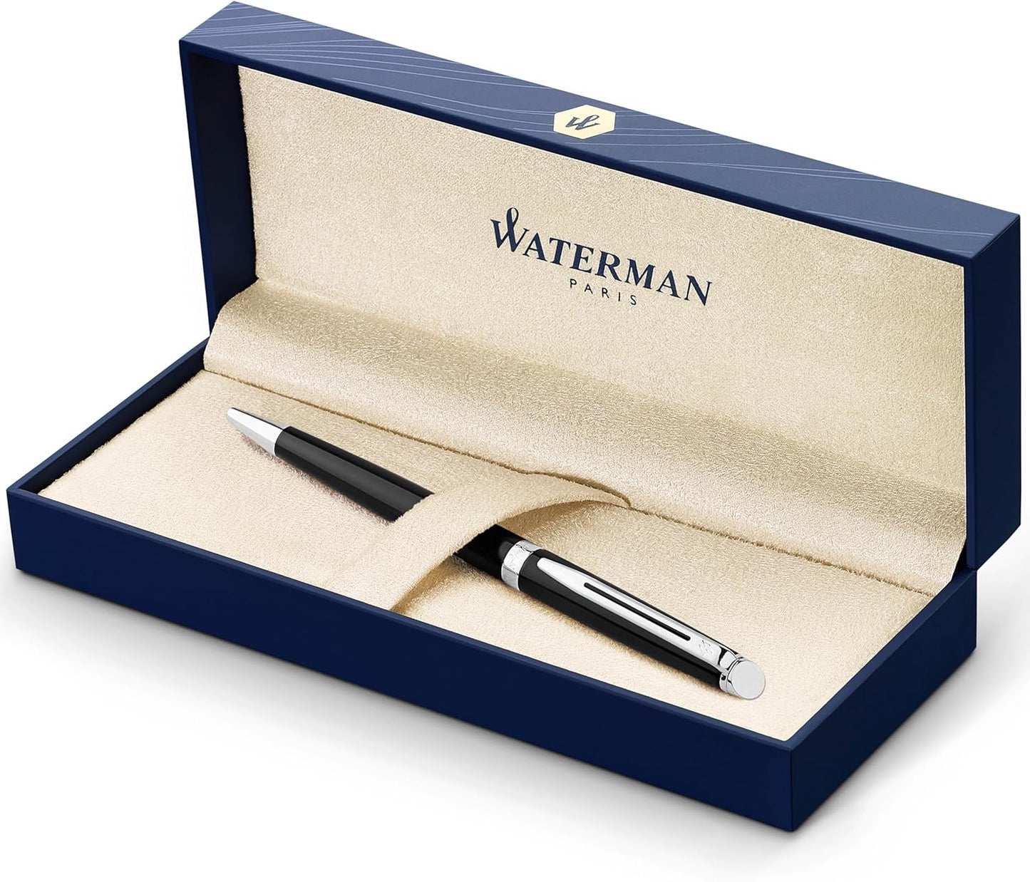Waterman Hemisphere Essential Matte Black Chrome Trim - S0920850