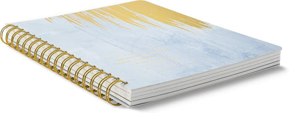 Compendium Spiral Notebook – Expect the Best Things to Happen Today – A Designer Spiral Notebook with 192 Lined Pages, College Ruled, 7.0" W x 9.25" H