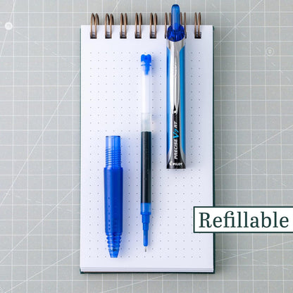 Pilot Precise V7 RT Refillable & Retractable Liquid Ink Rollerball Pens, Black Ink Pens, Fine Point (0.7 mm), 14-Pack - Ideal for School, Journaling, and Office Writing