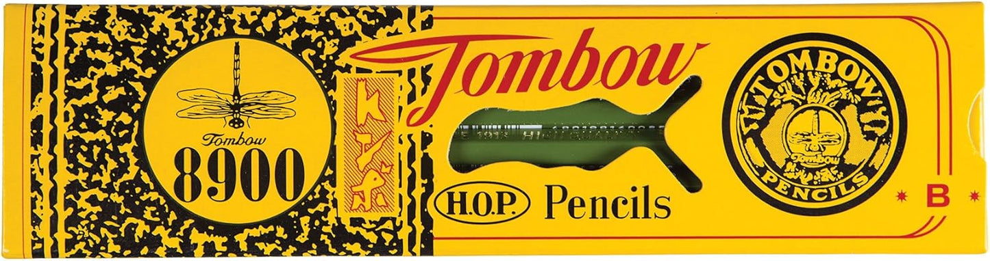Tombow 8900 Drawing Pencil, HB,Graphite 12-Pack