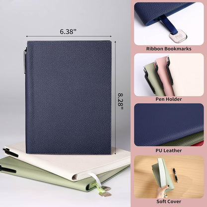 Lined Journal Notebook for Women A5 Softcover Journals for Writing 160 Pages Daily Journaling College Ruled Notebooks for Work School Note Taking, Business 6.38'' X 8.28''