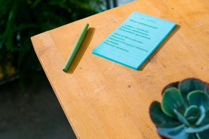 Post-it Notes, 4 in x 6 in, 5 Lined Sticky Note Pads, 100 Sheets per Pad, Beachside Café Collection, School Supplies and Office Products