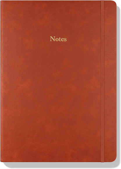 Wykeham's Executive Notebook – 8.5" x 12" – Customization Available (Personalized Black – Lined)