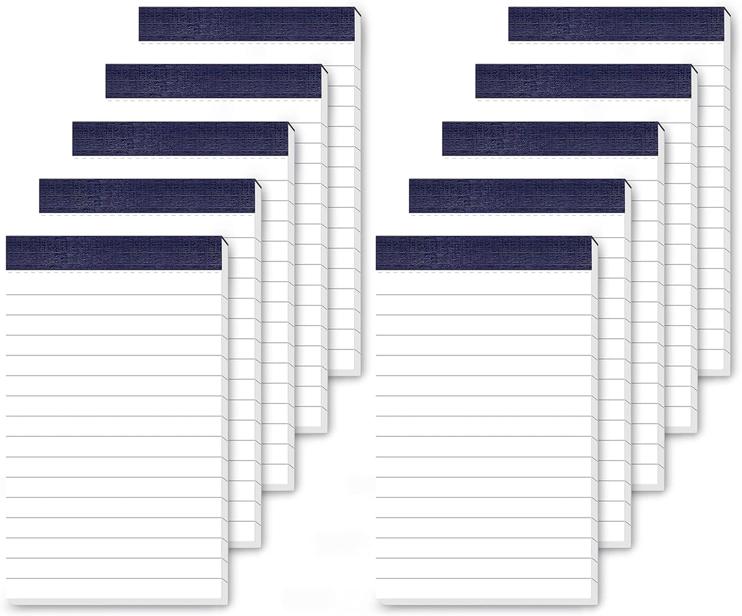 Small Note Pads 4x6 Mini Notepads 4x6 Lined Writing Pads of Paper 4x6 Memo Pads 4x6 Small Paper Pads 4 x 6 Scratch Pads 4x6 Server Pads 4x6 Small Pocket Notebook 6 Pack Server Note Pads 30 Sheets/Pad
