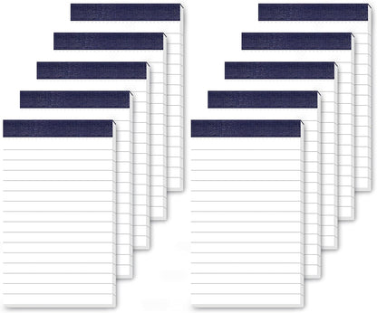 Small Note Pads 4x6 Mini Notepads 4x6 Lined Writing Pads of Paper 4x6 Memo Pads 4x6 Small Paper Pads 4 x 6 Scratch Pads 4x6 Server Pads 4x6 Small Pocket Notebook 6 Pack Server Note Pads 30 Sheets/Pad
