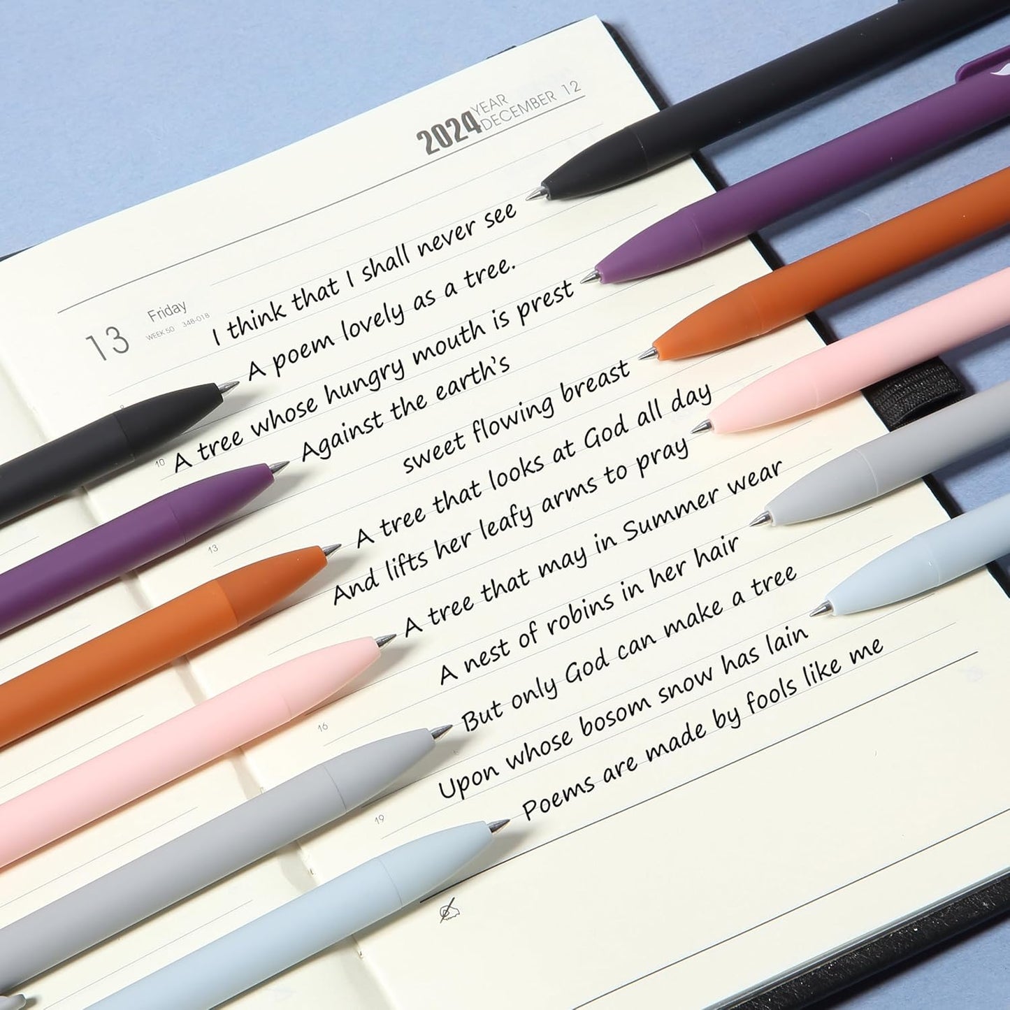 Mr. Pen- Retractable Gel Pens, 12 Pack, Colorful Ink, Fine Point 0.7mm, Fast Dry, Smooth Writing, Cute Pens for Drawing, Writing Planner and School Supplies