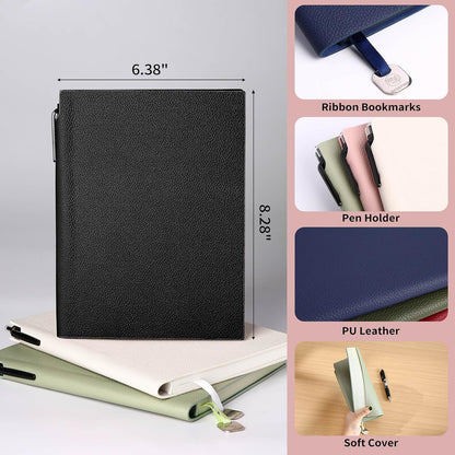 Lined Journal Notebook for Women A5 Softcover Journals for Writing 160 Pages Daily Journaling College Ruled Notebooks for Work School Note Taking, Business 6.38'' X 8.28''