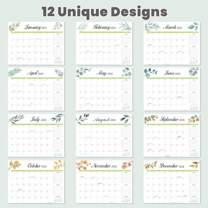 Desk Calendar 2026-2027 with Desk Mat – 22" x 17" Large Desk Pad Calendar Runs from January 2026 to June 2027, Office Supplies Desktop Monthly Calendar for Home & Office