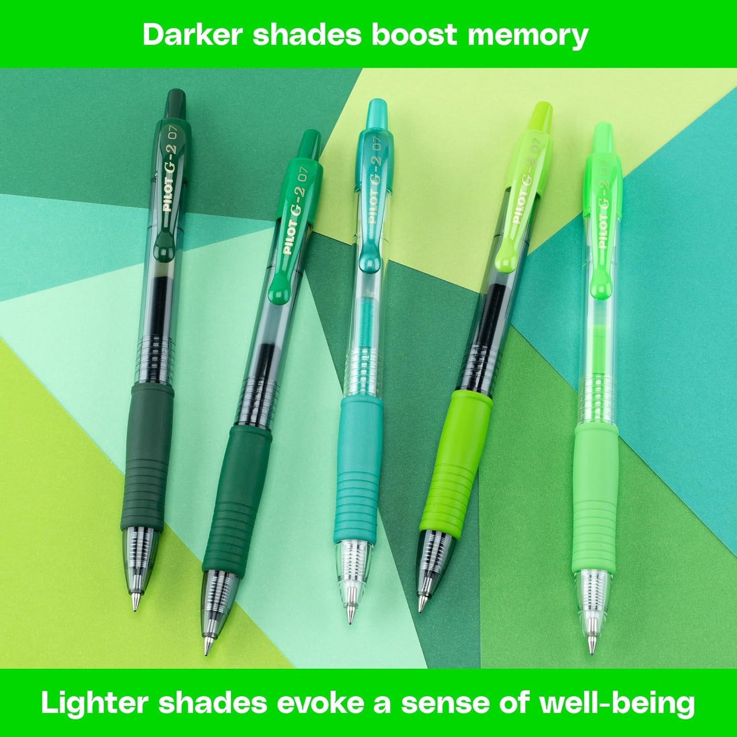 Pilot, G2 Premium Gel Roller Pens, G2 Boost Pink Pack, The Colors of Optimism, 8 Pack Pouch, Fine Point 0.7 mm, Assorted
