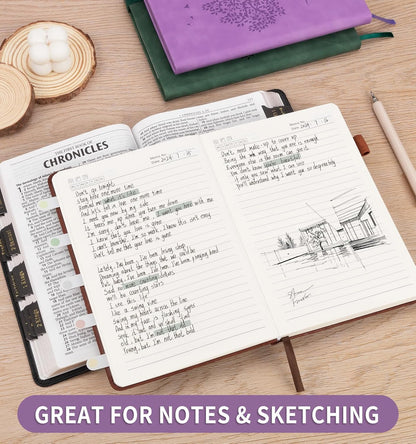 Lined Journal Notebook for Women Men, A5 Hardcover Leather Journals for Writing, 200 Pages Thick Paper, Daily Journal Notebook for Work, School, Note Taking, Business, Travel, College Ruled