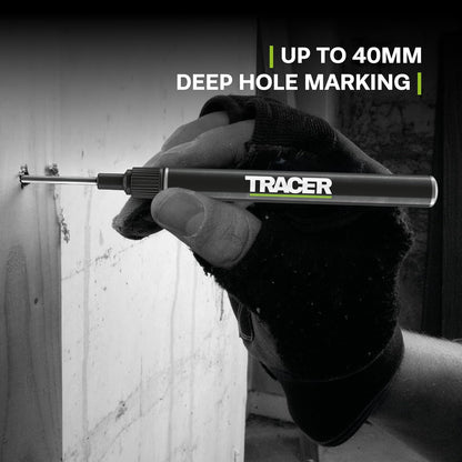 Tracer 2.8mm Carbide Tipped Lead 3-Pack with Anti-Snap Case - Lead Refill for Mechanical Pencil to Mark Wood, Metal, Ceramic, Glass, Woodworking and Carpenter Pencil Tool Use - ALPC1