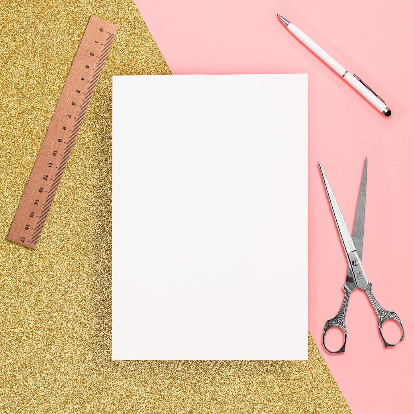 25Sheets Black Cardstock Paper, 8.5 x 11 Card stock for Cricut…
