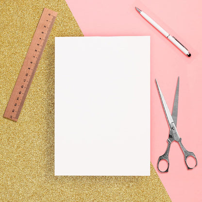 25Sheets Black Cardstock Paper, 8.5 x 11 Card stock for Cricut…