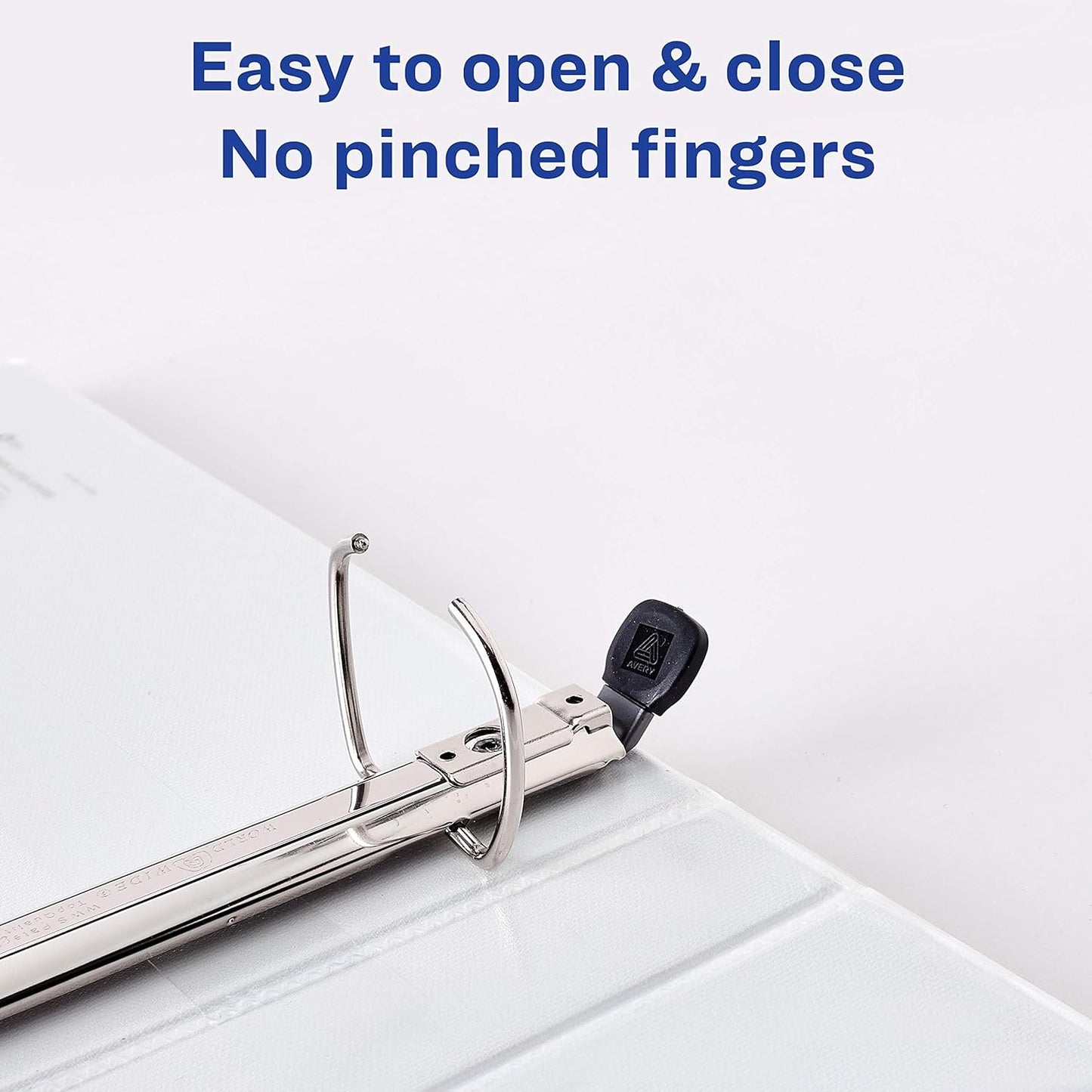Avery Heavy-Duty Framed View 3-Ring Binder, 1" EZD Rings, 1 Navy Blue Binder (68055)