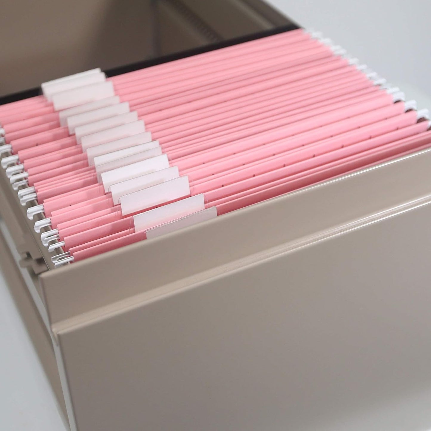 Smead Standard Hanging File Folders, 25 Count, Assorted Primaries, 1/5-Cut Adjustable Tabs, Letter Size (64059)
