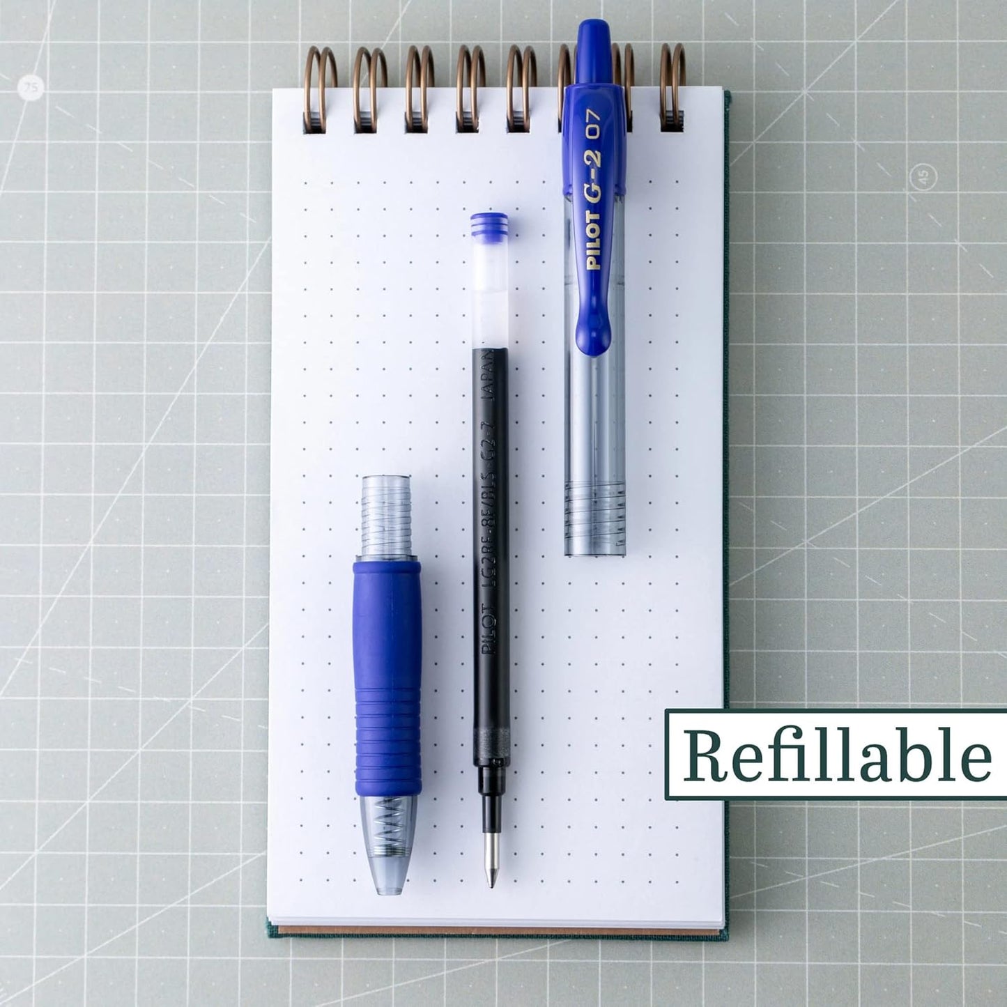 PILOT G2 Premium Refillable and Retractable Rolling Ball Gel Pens, Extra Fine Point, Assorted Color Inks, 5-Pack (31300)