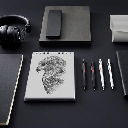 Rotring 600 Mechanical Pencil, 0.5 mm, Black - Perfect for Writing, Drafting, Engineering, Architecture Professionals