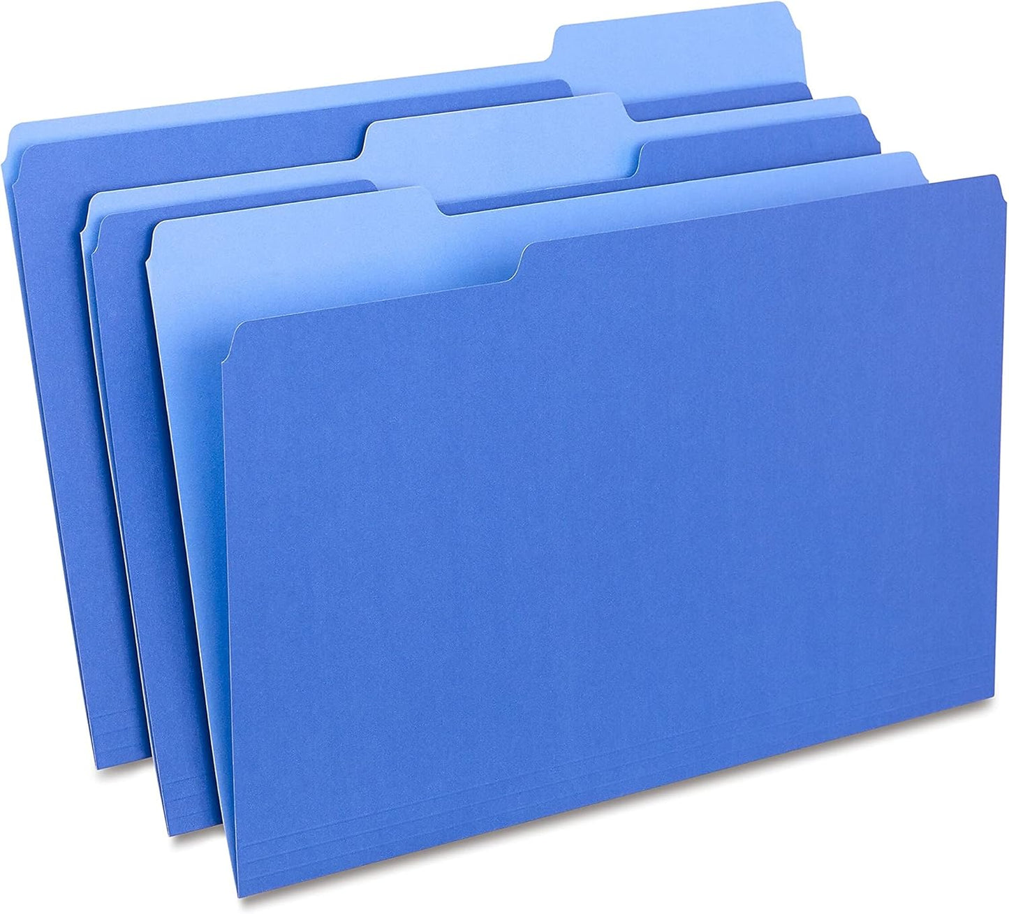Staples Recycled File Folders, Legal Size, 1/3‑Cut Tabs, Manila, 30% Recycled Paper Stock, 100/Box