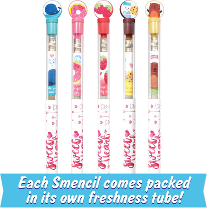 Spring Smencils - HB #2 Scented Pencils, 5 Count, Gifts for Kids, School Supplies, Classroom Rewards, Easter basket stuffers