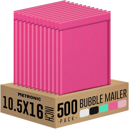 Metronic Bubble Mailers 6x10 Inch 100 Pack Black Usable Size 6x9" Opaque Padded Envelopes Waterproof Bubble Envelopes Cushioning Mailer for Small Business Mailing Makeup Jewelry Gifts
