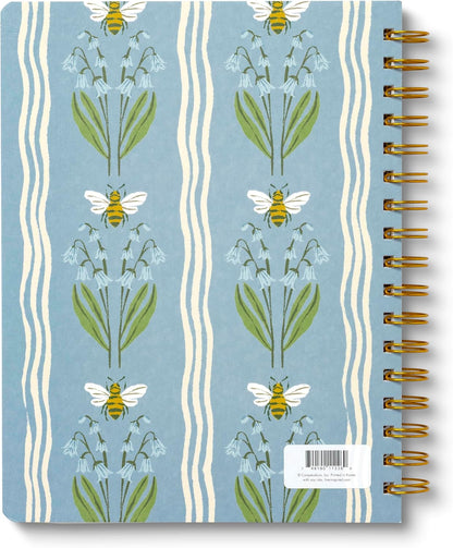 Compendium Spiral Notebook – Expect the Best Things to Happen Today – A Designer Spiral Notebook with 192 Lined Pages, College Ruled, 7.0" W x 9.25" H