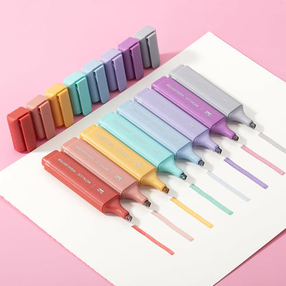 Mr. Pen- Pastel Highlighters, 8 Pack, Highlighters with Firm Chisel Tip, Quick Dry & Non-Toxic, No Bleed on Standard Paper, Ideal for Highlighting, Underlining, Journaling & Coloring