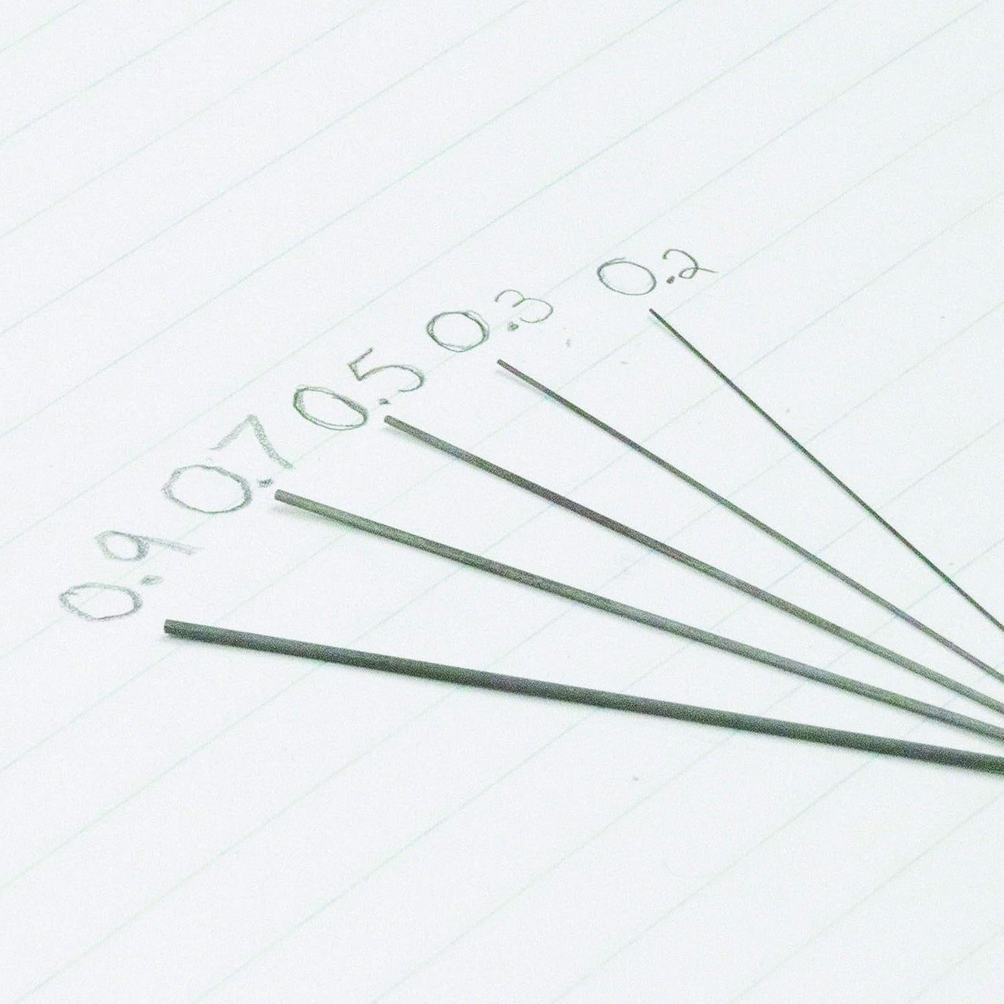 Pentel Super Hi-Polymer Lead Refill 0.2mm, Super Fine, B, 12 Pieces/Tube (C502-B)