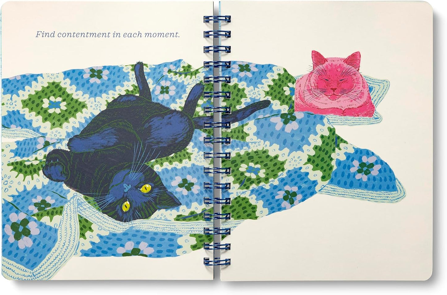 Compendium Spiral Notebook – Expect the Best Things to Happen Today – A Designer Spiral Notebook with 192 Lined Pages, College Ruled, 7.0" W x 9.25" H
