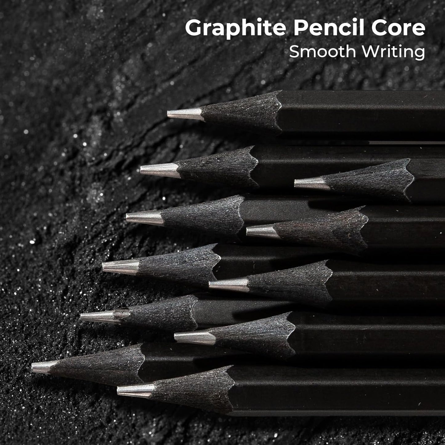 M&G Wood-Cased 2B Pencils, 24 Pack Pre-Sharpened Pencils with Top Erasers, Bulk Black Pencils for School Teacher Supplies, Writing, Drawing and Sketching