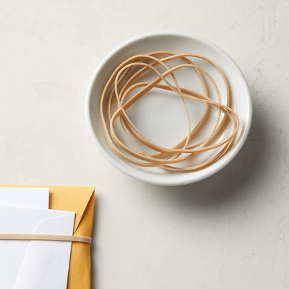 Amazon Basics Assorted Size and Color Rubber Bands, Strong Elastic Stretch Office Supplies, 0.5 lb. Variety Assortment