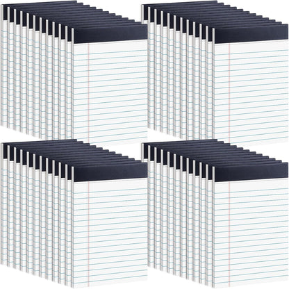 Note Pads 4x6, 36 Pack Small NotePads, Server Pads, Scratch Pads 4x6, Memo Pads White Paper, 50 Sheets per Blank Note Pads 4 x 6, Mini Writing Pads Pocket Notepads for Office School Home Supplies