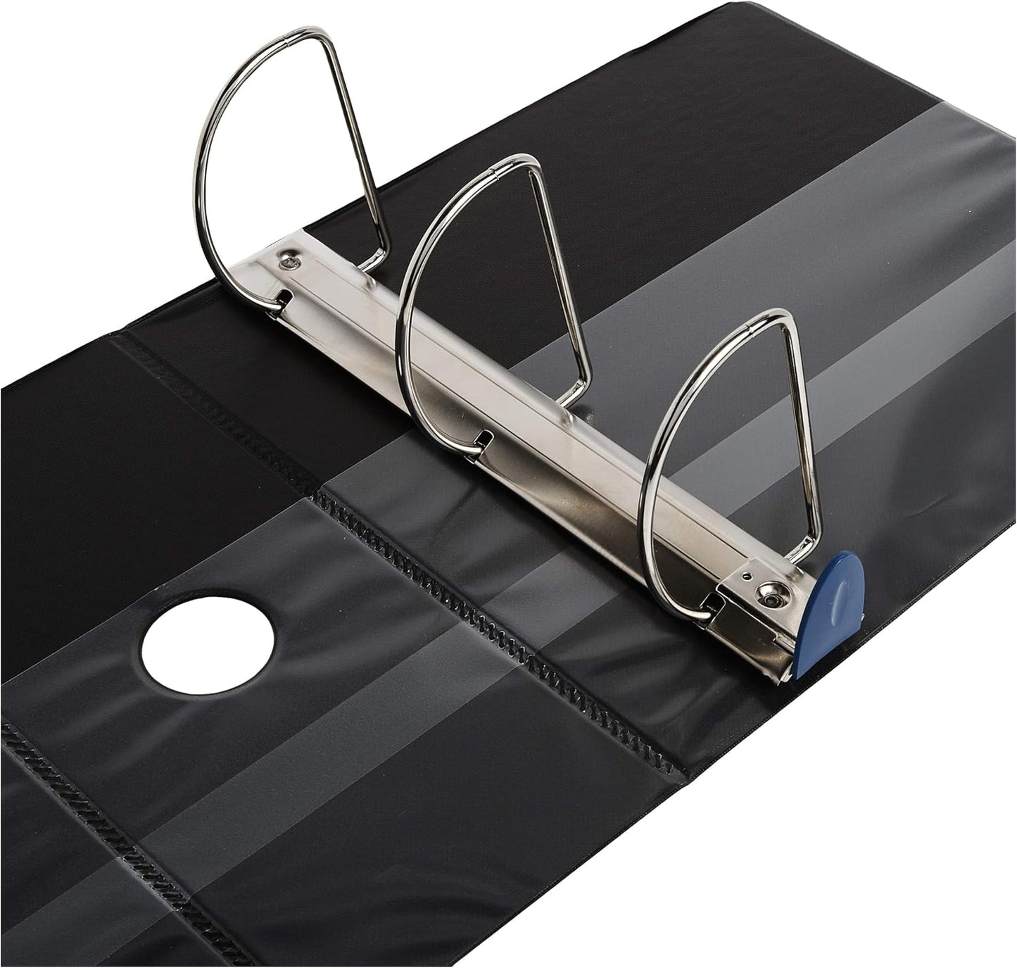 Wilson Jones 3 Ring Binder 4 Inch, Ultra Duty D-Ring View Binder with Extra Durable Hinge, Customizable, Black (W86641)