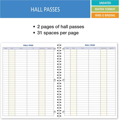 Elan Publishing Company Student Academic Planner 8 1/2 x 11" Weekly View (AOTAP-Undated)