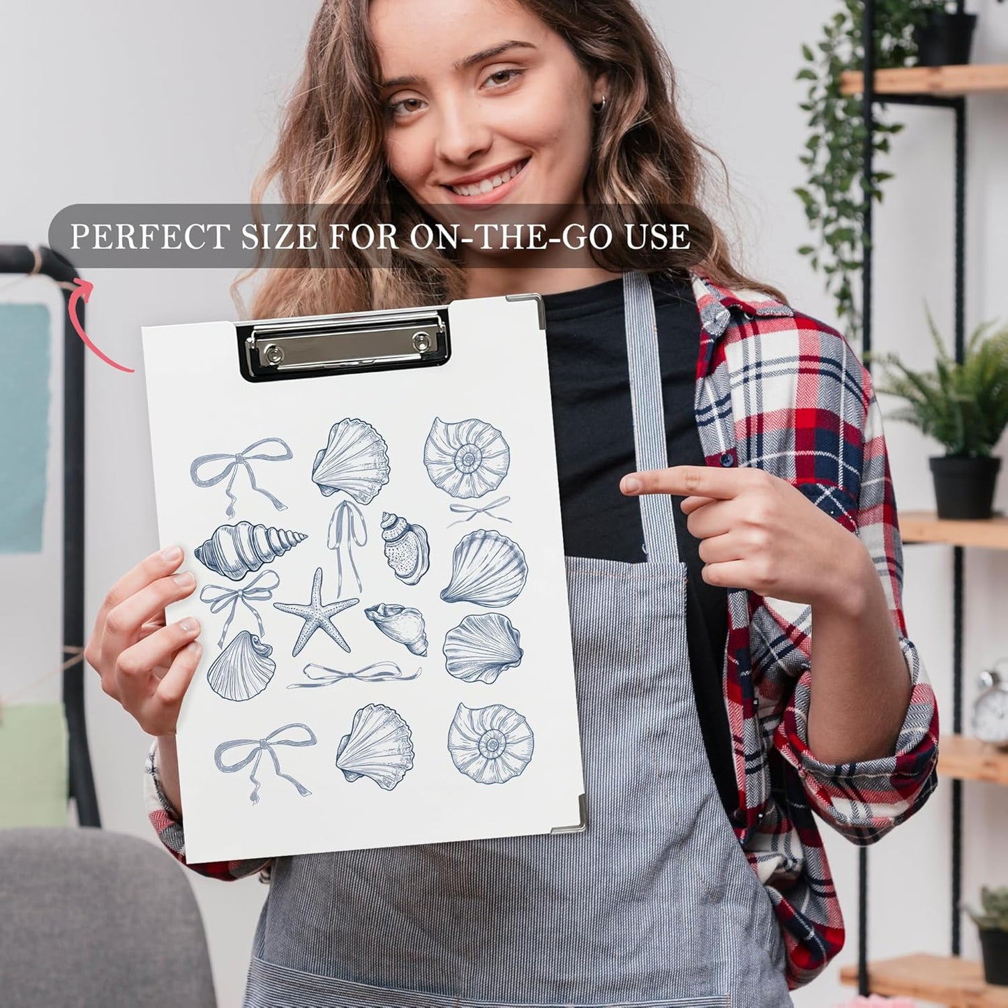 Trendy Black Leopard Print Clipboard Folio with Storage for Office Classroom, Preppy Dark Cheetah Print Padfolio with Metal Clip for Nurses Teachers Students Women Men, 12.4x9.25 in