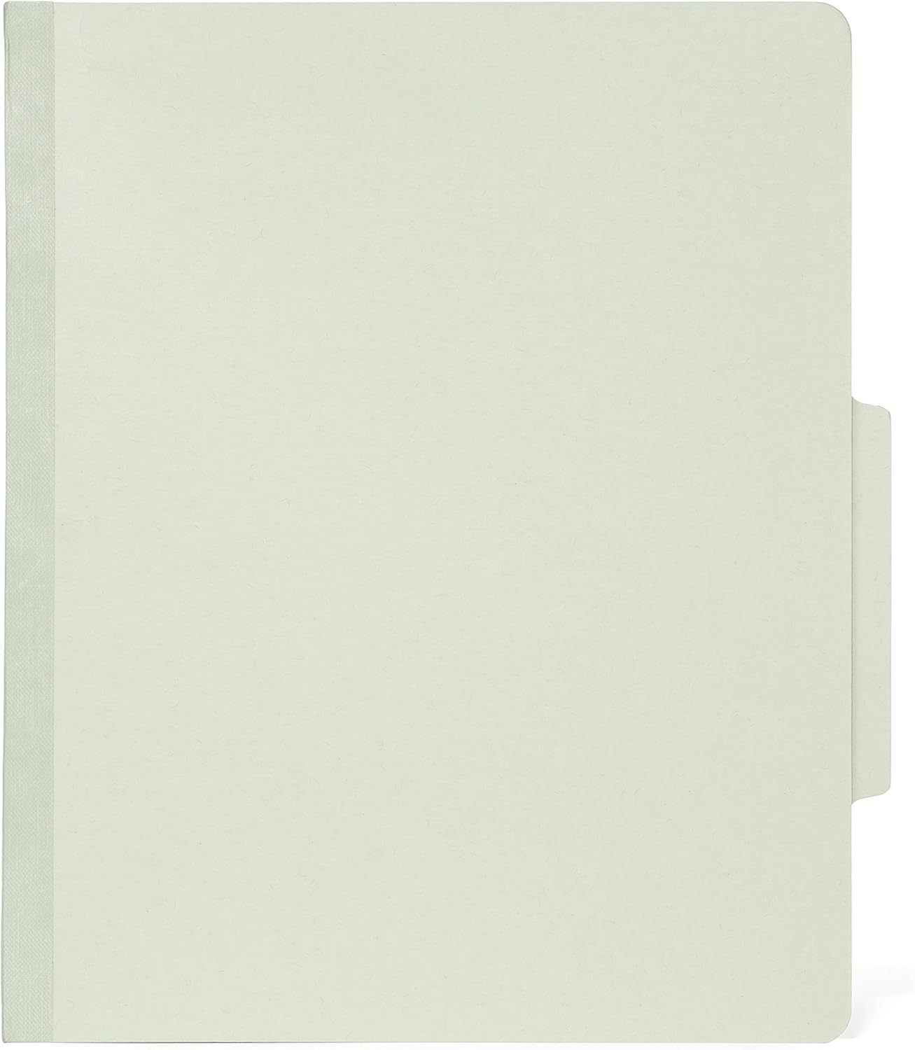 10 Letter Size Gray Green Classification Folders - 1 Divider 2 Inch Tyvek Expansions - Durable 2 Prongs Designed to Organize Standard Medical Files, Office Reports - Letter Size, Green, 10 Pack