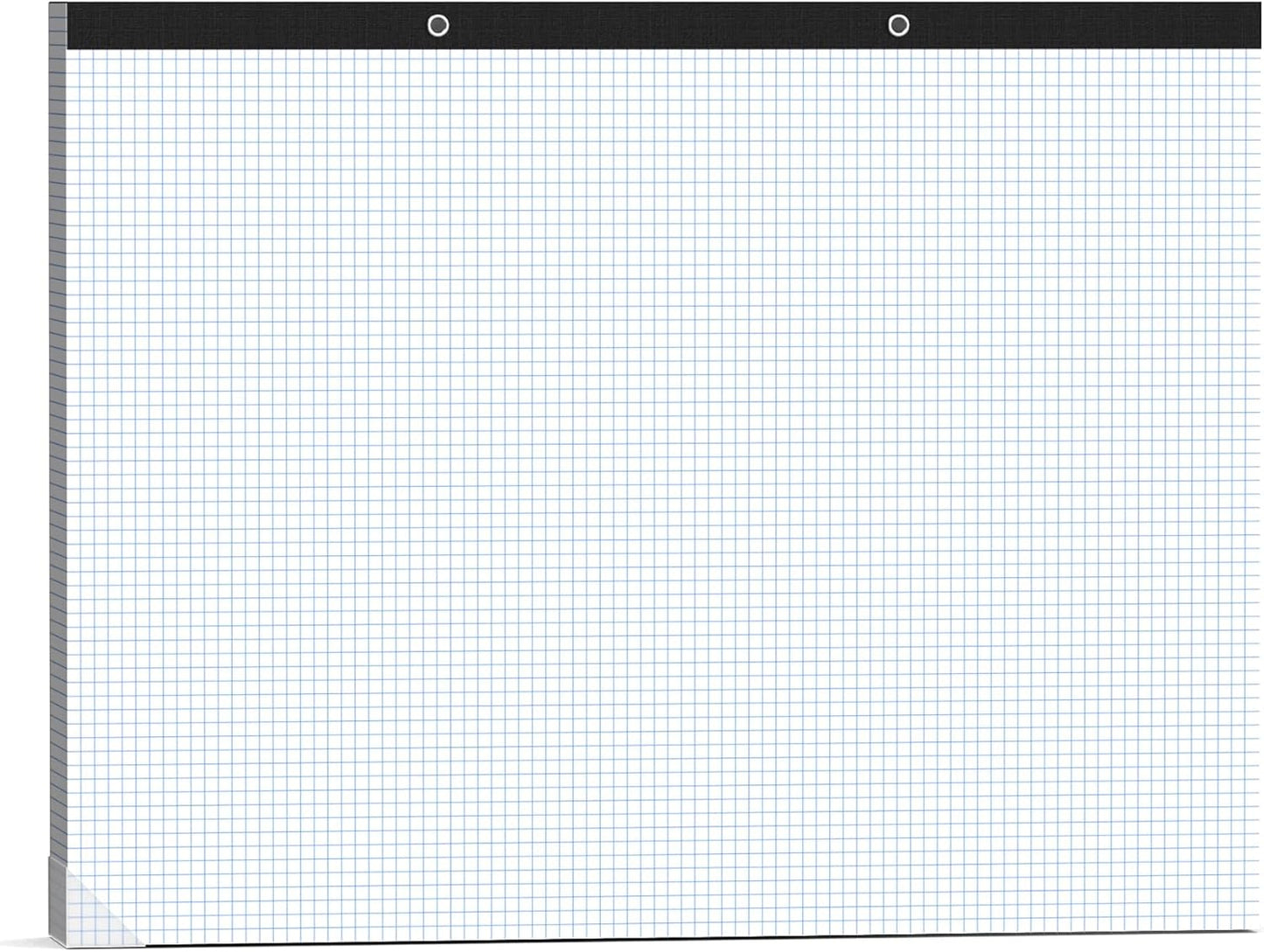Large Engineering Graph Paper 22x17, 50 Sheets Extra Large Graph Paper 17 x 22 1/4 Grid Pad, 100 GSM Blueprint Drafting Paper 4x4 Grid Paper 22x17 with Sturdy Back for Engineer Math Sketching Drafts