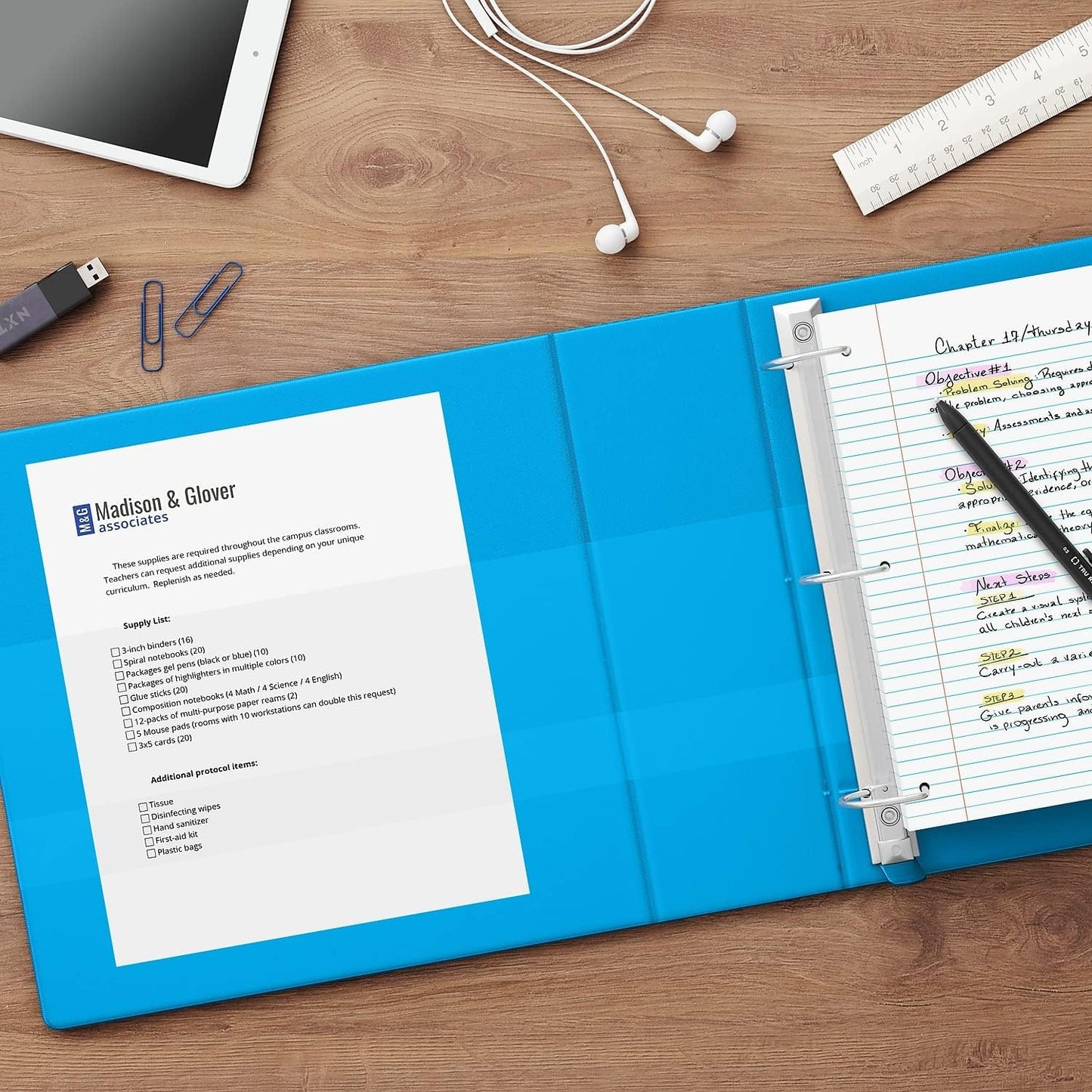 Staples Heavy-Duty 2-Inch D-Ring View Binder, Reinforced Spine, Holds Up to 450 Sheets, Gray, for Office & School