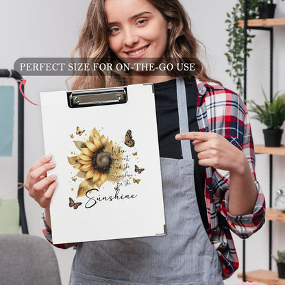 Trendy Black Leopard Print Clipboard Folio with Storage for Office Classroom, Preppy Dark Cheetah Print Padfolio with Metal Clip for Nurses Teachers Students Women Men, 12.4x9.25 in