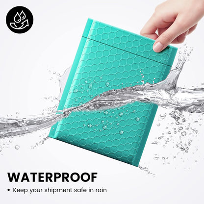 Fuxury Bubble Mailer 6x10" 100 Pack White Bubble Mailers Usable Size 6x9" Self Seal Padded Mailing Envelopes Opaque Bubble Padded Mailer for Small Business Mailing Jewelry Makeup Small Items
