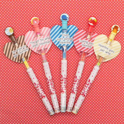 Spring Smencils - HB #2 Scented Pencils, 5 Count, Gifts for Kids, School Supplies, Classroom Rewards, Easter basket stuffers