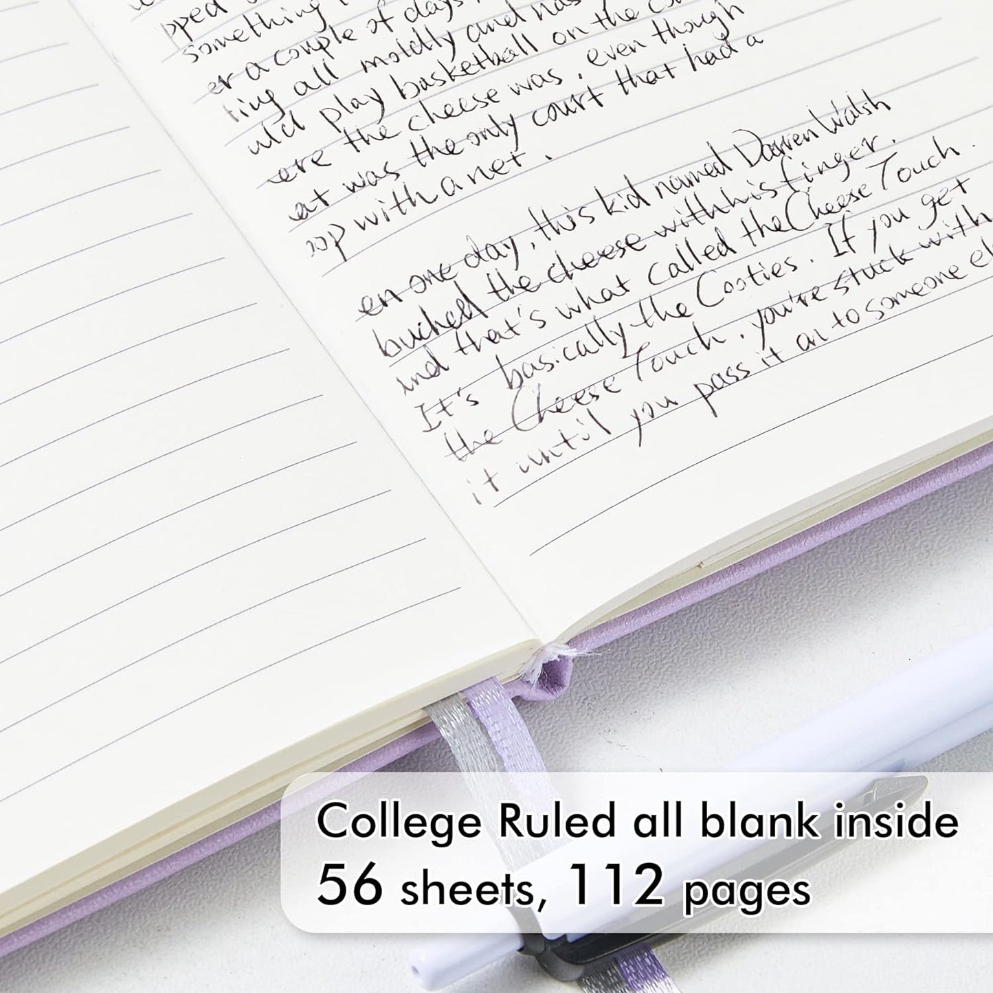 feela 3 Pack Pocket Notebook Journals with 3 Black Pens, A6 Mini Cute Small Journal Notebook Bulk Hardcover College Ruled Notepad with Pen Holder for Office School Supplies, 3.5”x 5.5”, Gray