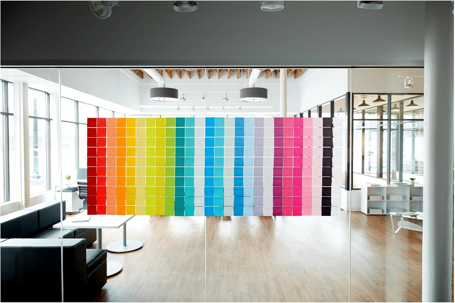 Post-it Super Sticky Notes, 5 Sticky Note Pads, 3 x 3 in., School Supplies, Office Products, for Vertical Surfaces, Monitors, Walls and Windows, First Snow White