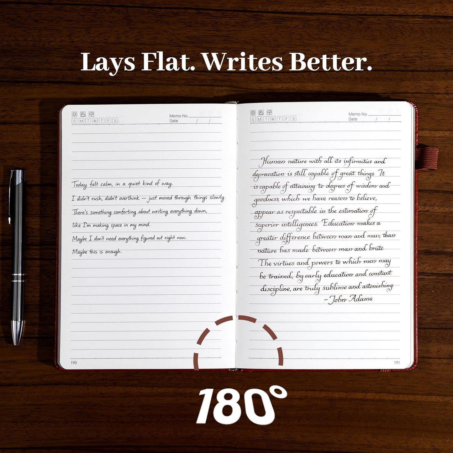CAGIE Leather Lined Journal Notebook for Men & Women, Debossed Cross, 320 Pages 100 GSM Thick Paper, A5 Hardcover Journaling Notebooks for Writing, 5.7'' X 8.3'' Diary, Brown