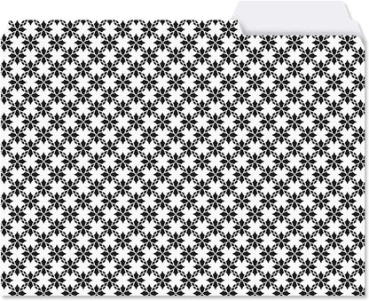 Current Floral Fun File Folders Value Pack - Bulk Set of 24, 6 Pretty Decorative Designs, 1/3 Cut Tabs, Heavy-Duty Paper Stock, Office Supplies for Home & Work, 9-½” x 11-¾” Letter Size